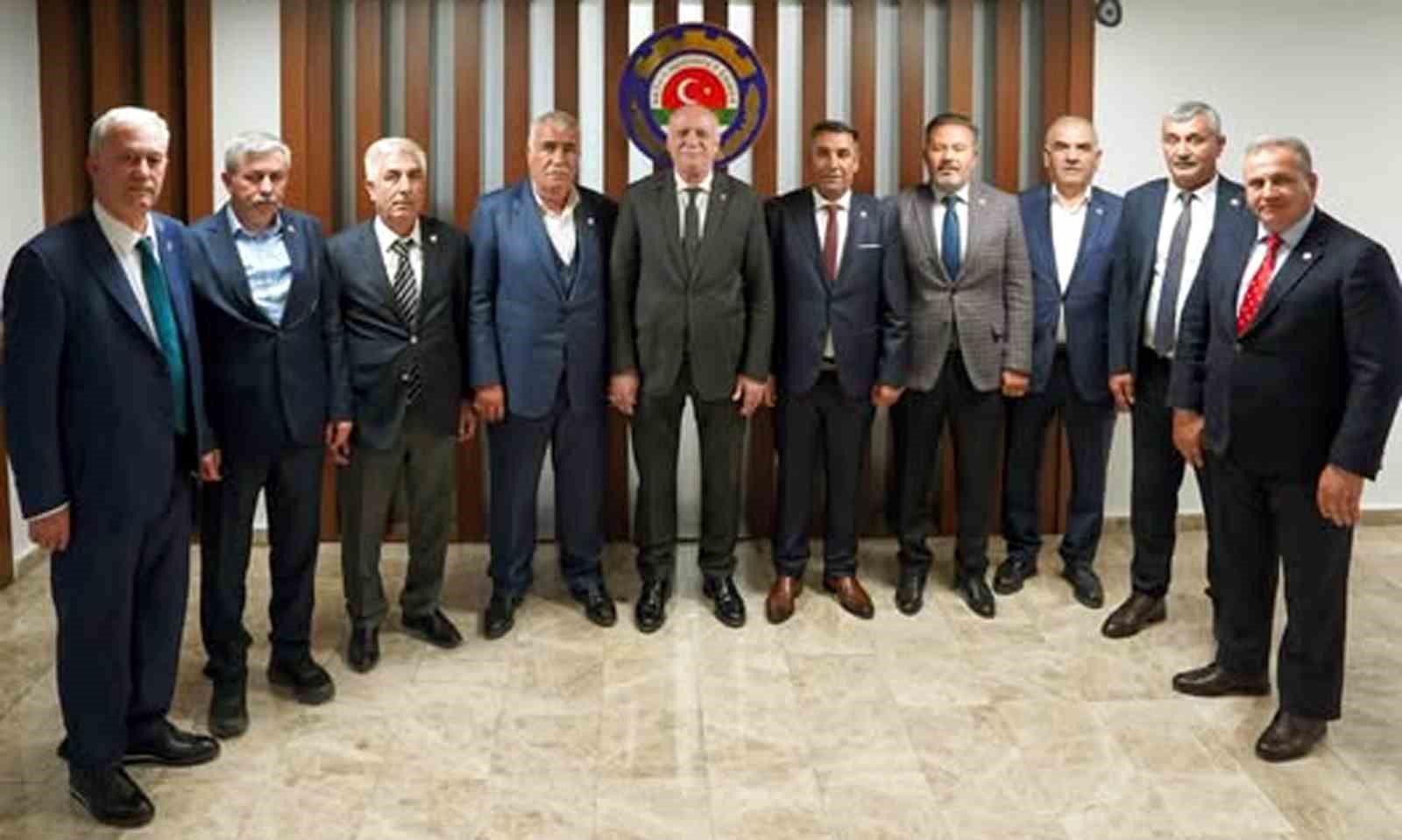 Altun&rsquo;dan, T&uuml;rkiye Ziraat Odaları Birliği Genel Başkanı Bayraktar&rsquo;a ziyaret
