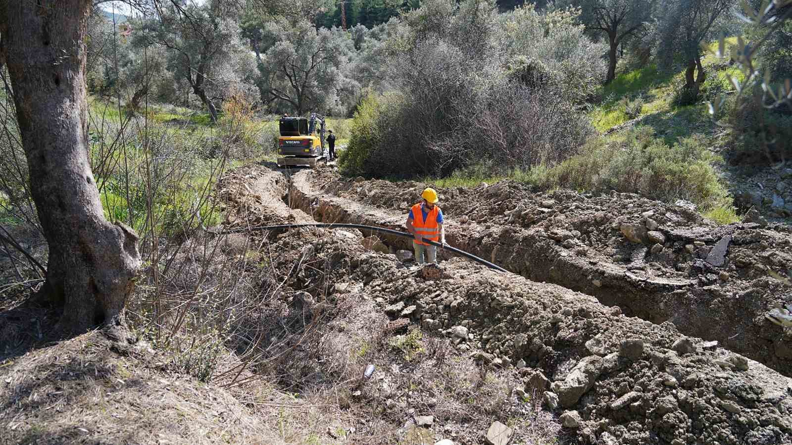MUSKİ, Seydikemer Sarıyer Mahallesi’ne kesintisiz su hizmeti sağlıyor
