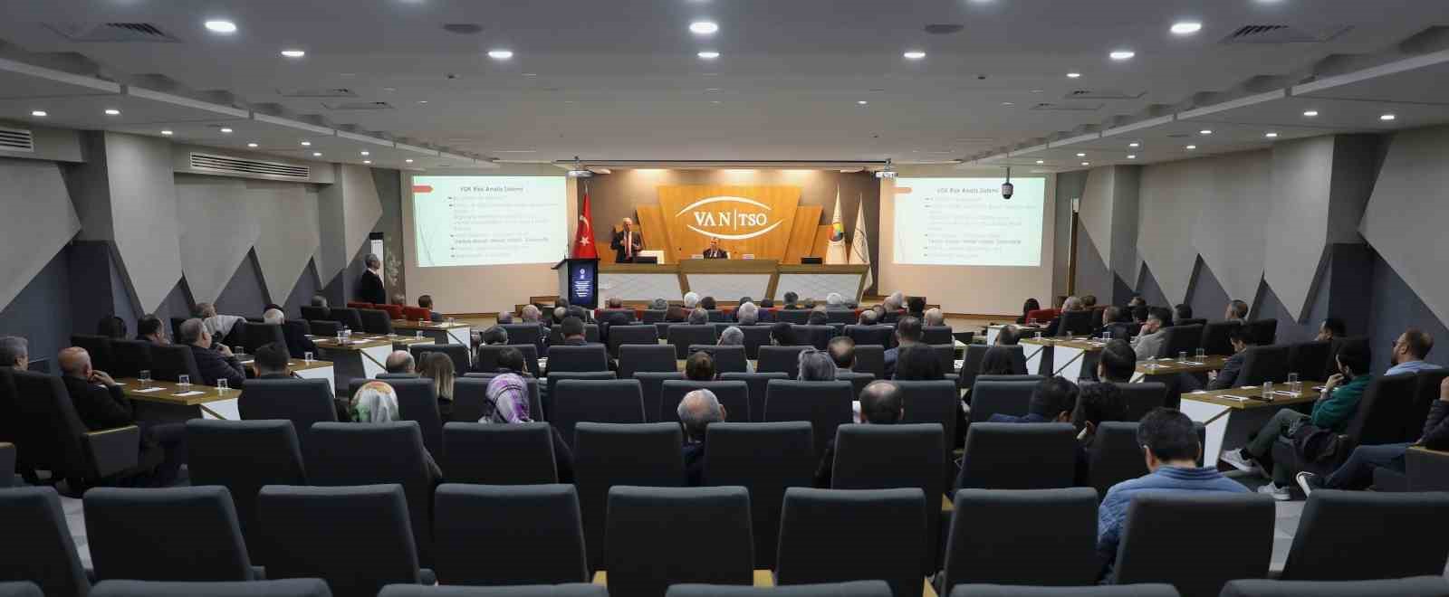 Van TSO&rsquo;da "G&ouml;zetim ve Analiz Programı" toplantısı d&uuml;zenlendi
