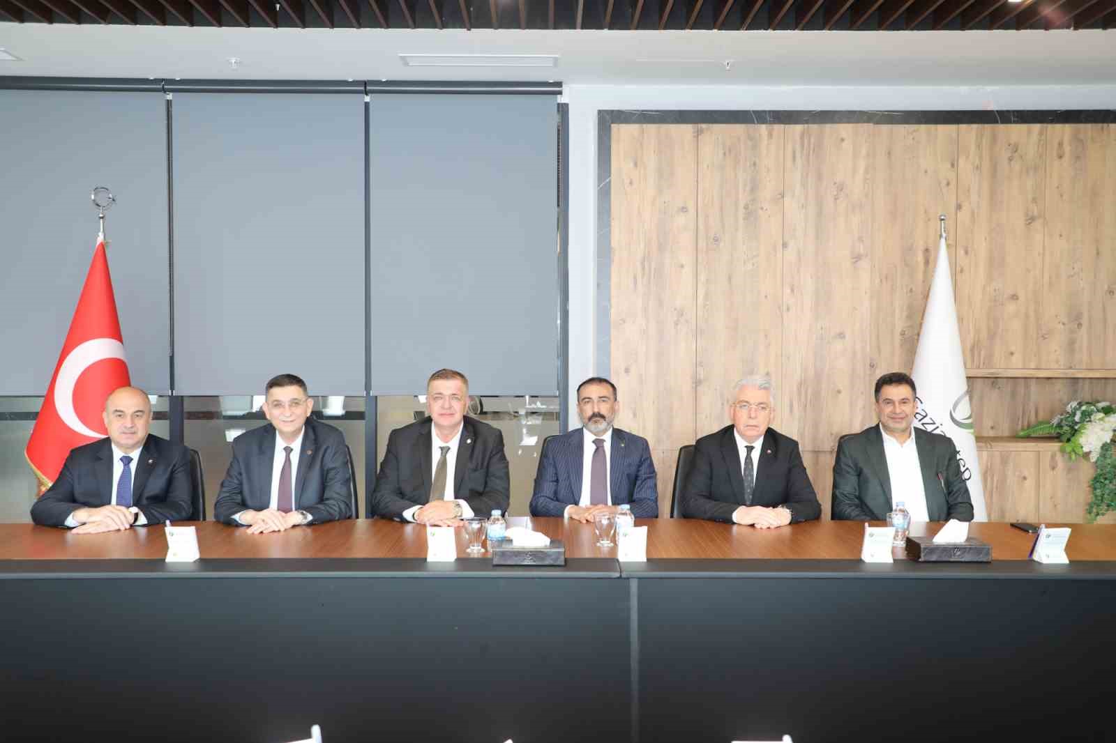 Gaziantep oda ve borsaları ortak istişare toplantısında buluştu