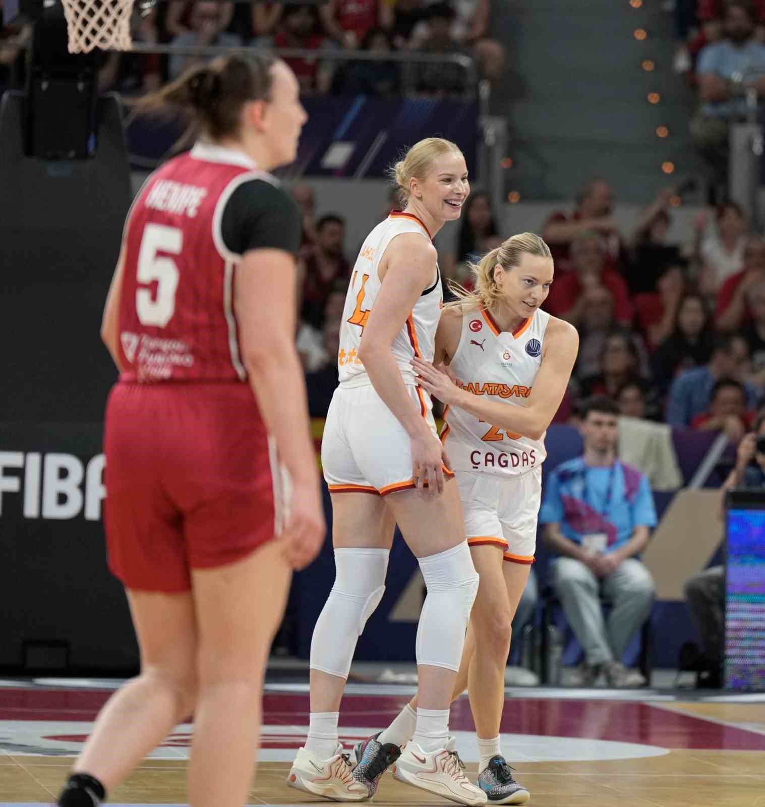 Kadınlar Euroleague&rsquo;de finalin adı: Fenerbah&ccedil;e - Galatasaray
