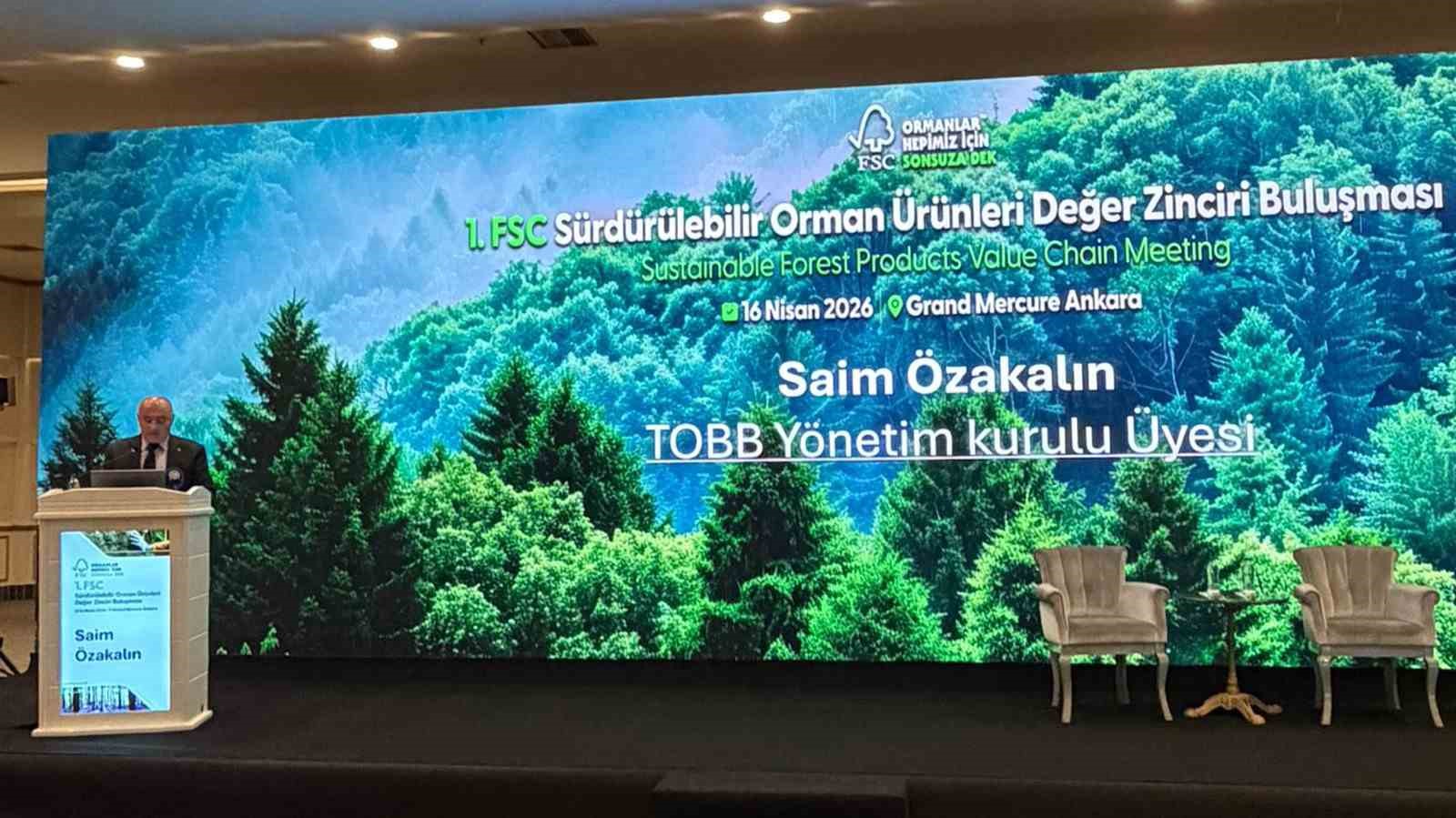 &Ouml;zakalın&rsquo;dan  "Sekt&ouml;rel D&ouml;n&uuml;ş&uuml;m ve S&uuml;rd&uuml;r&uuml;lebilirlik" vurgusu
