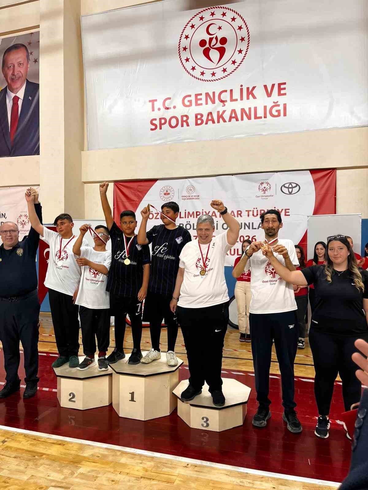 Muğla&rsquo;nın &ouml;zel sporcuları, Ege&rsquo;ye damga vurdu
