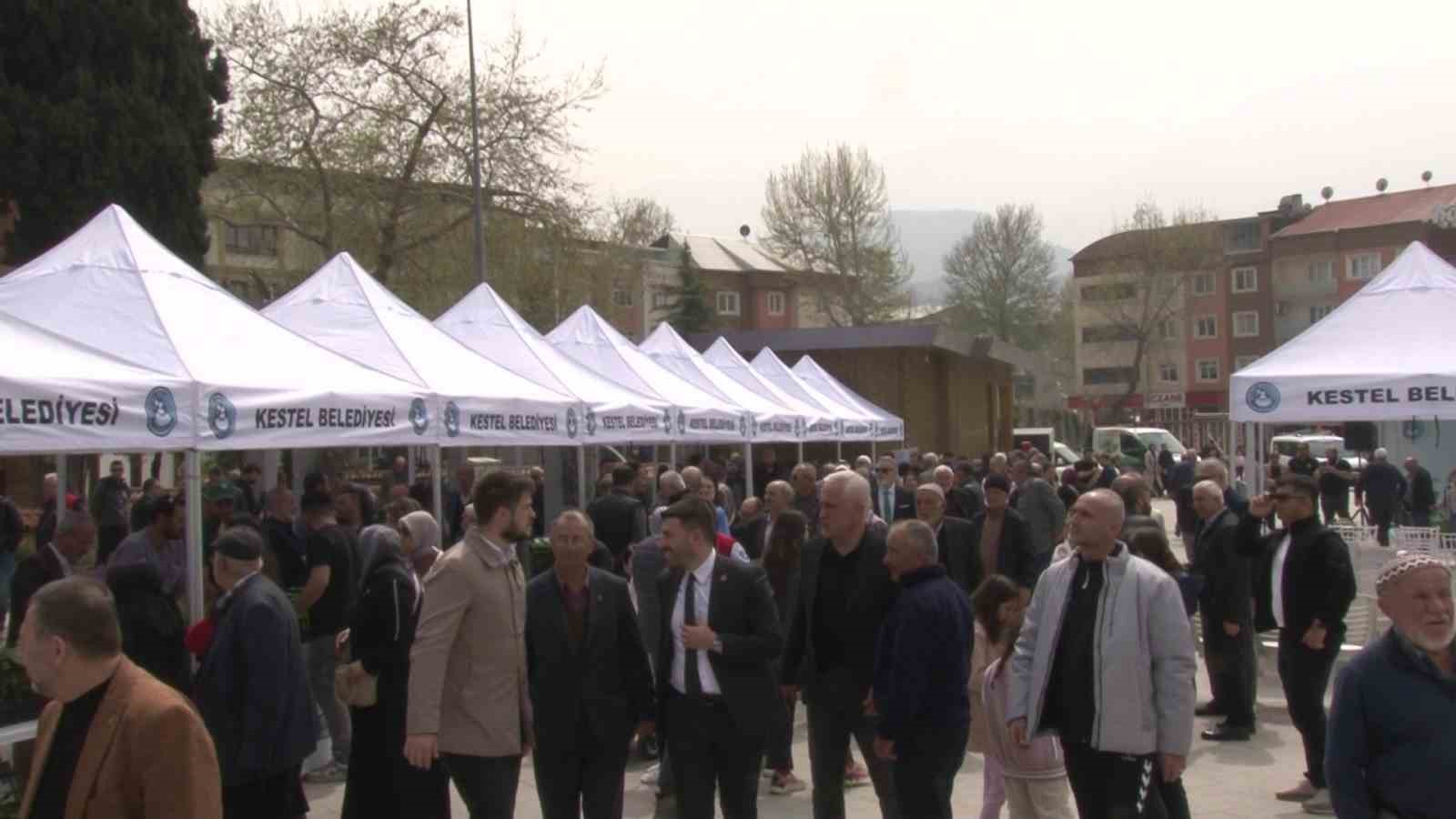 Kestel&rsquo;de &uuml;reticiye 6 bin ahududu fidanı desteği
