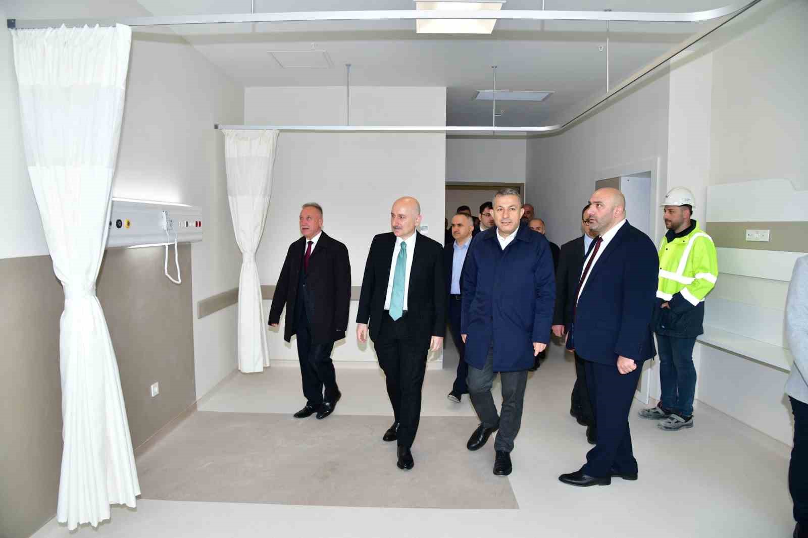 Trabzon Şehir Hastanesi inşaatında sona doğru