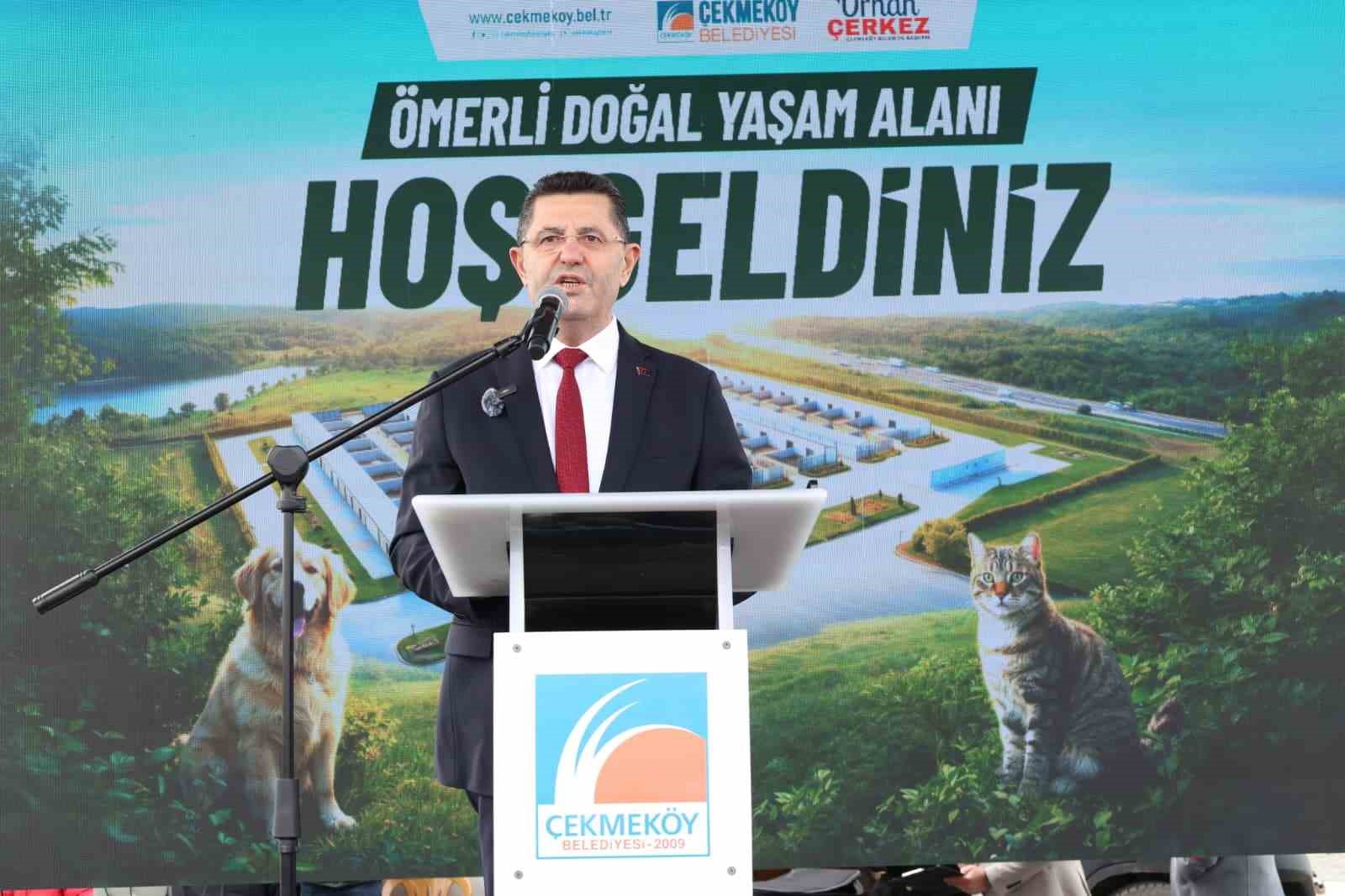 &Ccedil;ekmek&ouml;y&rsquo;de dev doğal yaşam alanı a&ccedil;ıldı: 880 hayvana g&uuml;venli yuva
