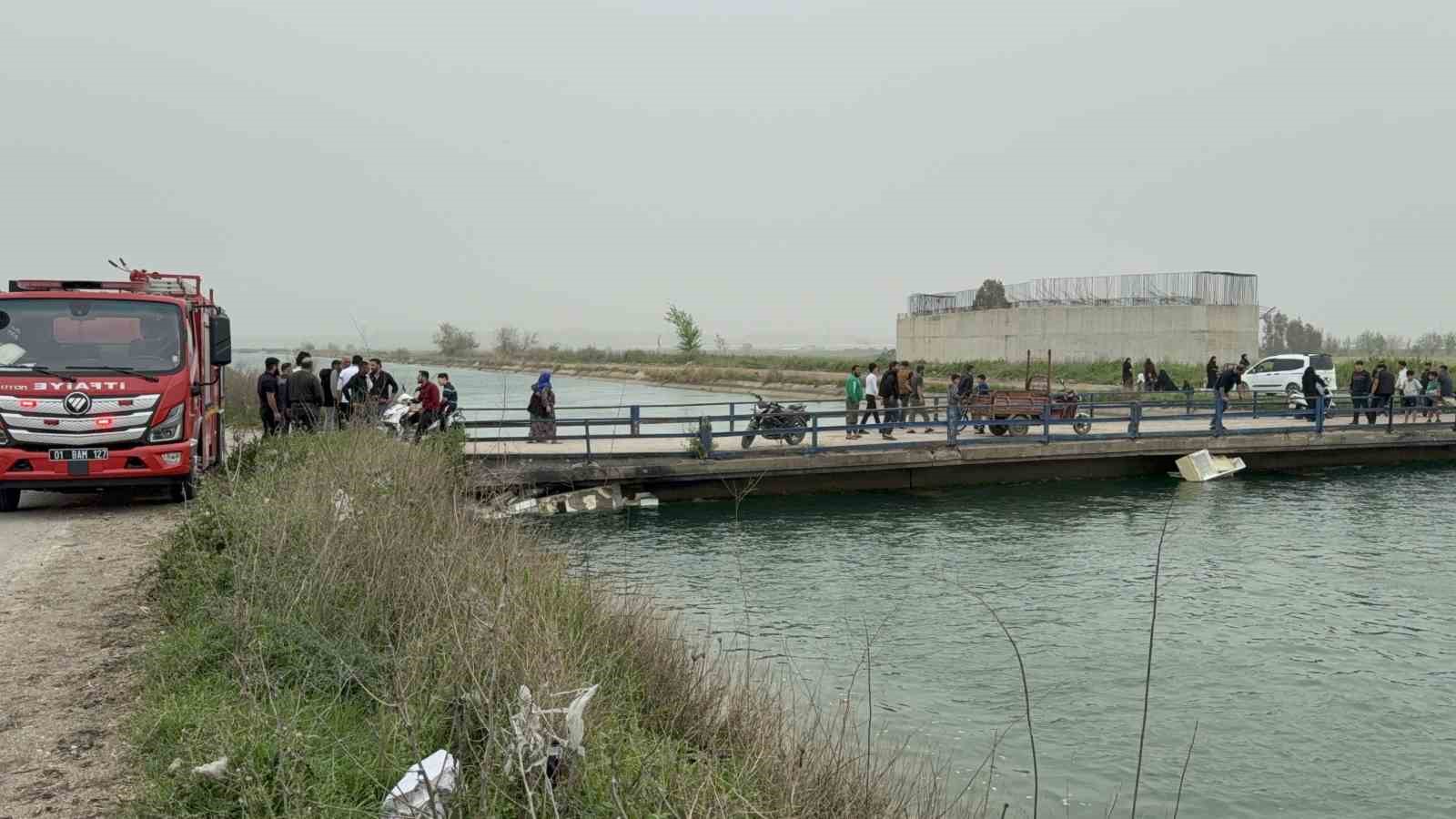 Sulama kanalına giren &ccedil;ocuk kayboldu, yakınları g&ouml;zyaşı d&ouml;kt&uuml;
