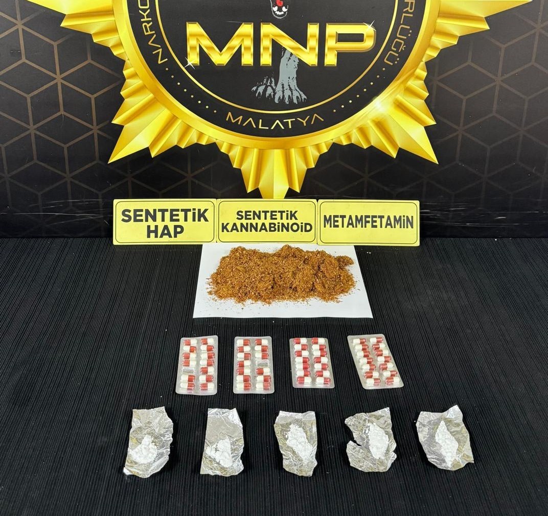 Malatya’da uyuşturucu operasyonu: 7 tutuklama