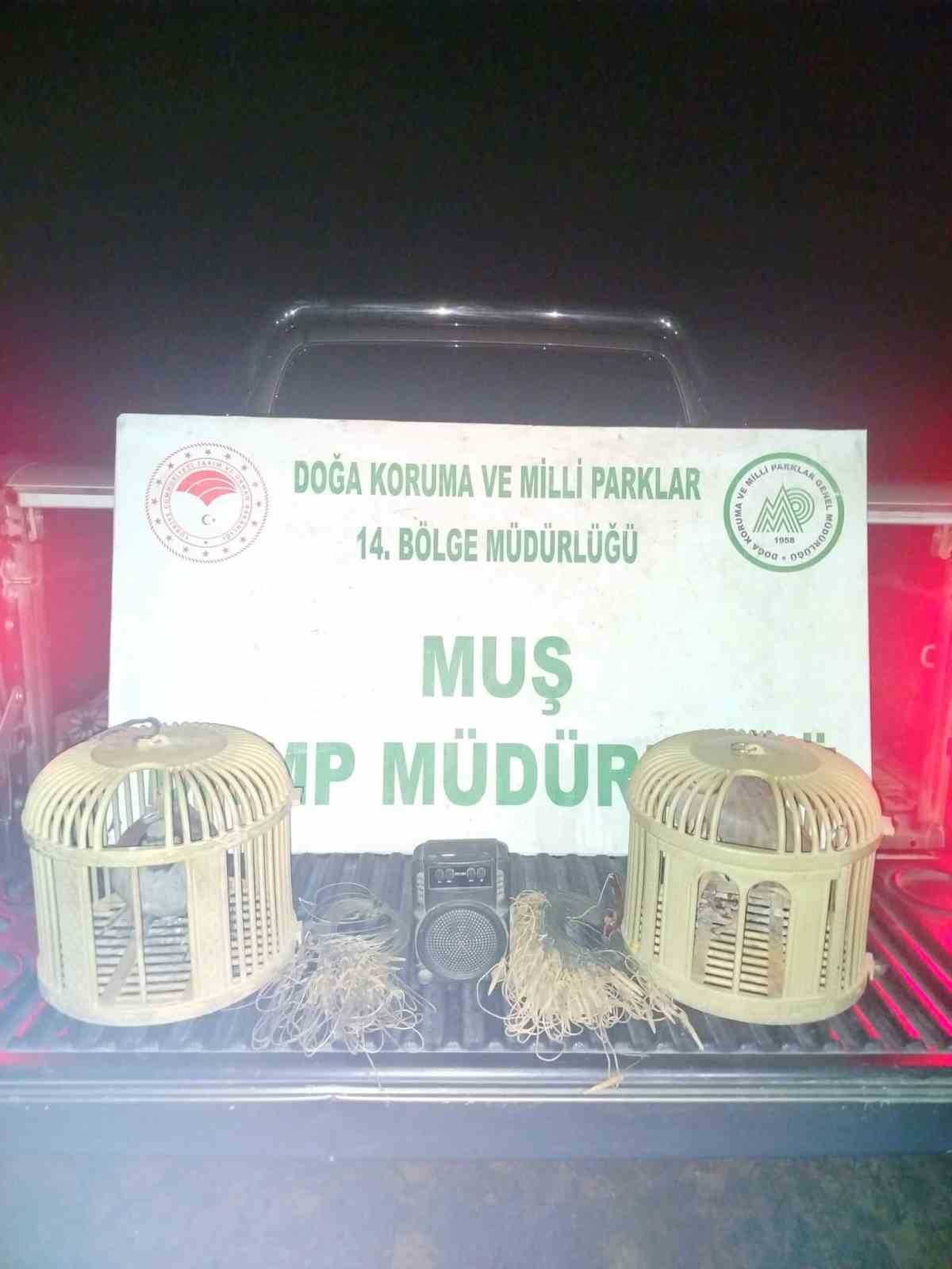 Muş&rsquo;ta ka&ccedil;ak keklik avına su&ccedil;&uuml;st&uuml;: 65 bin TL ceza kesildi
