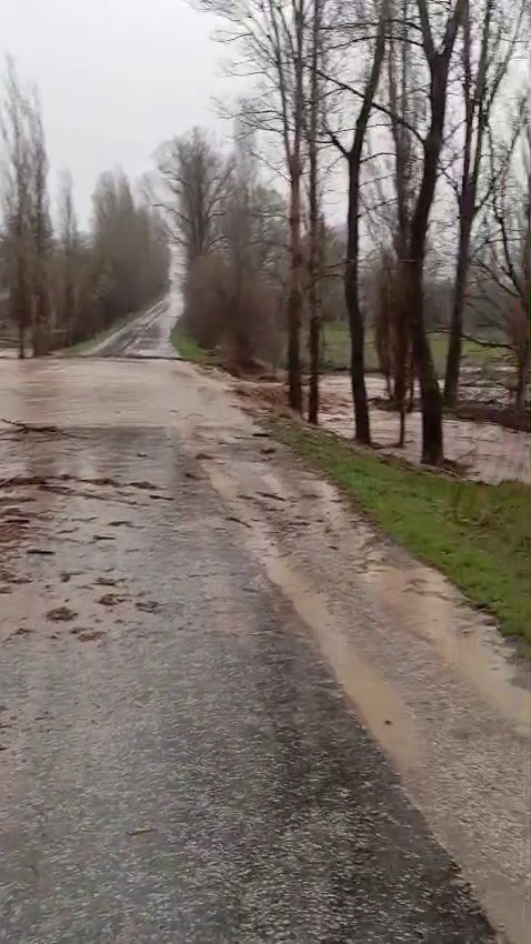 Sivas’ta kuvvetli yağış taşkınlara neden oldu