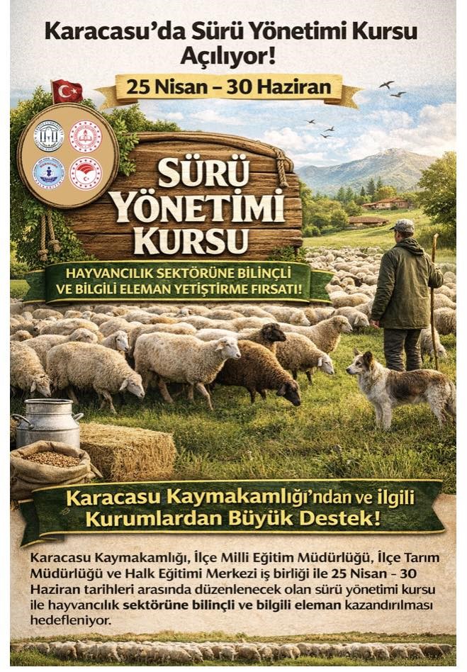 Karacasu’da sürü yönetimi kursu başlıyor