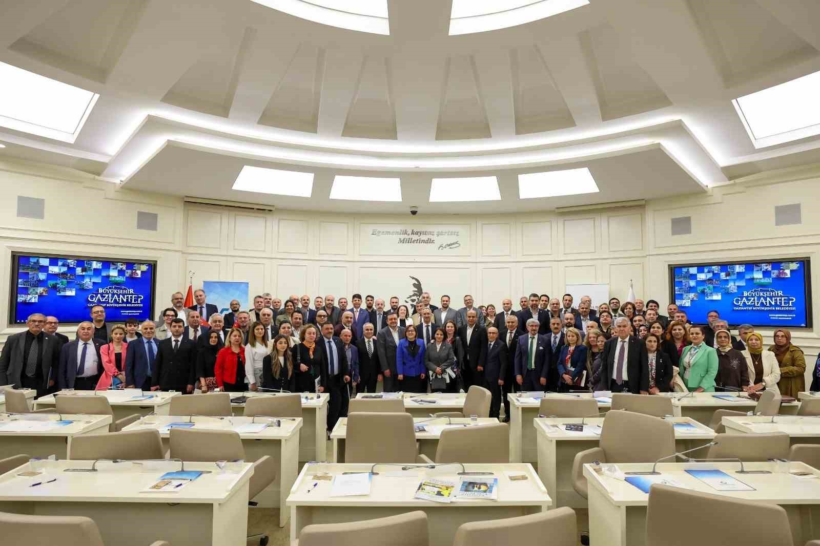 Gaziantep Kent Konseyi 6. D&ouml;nem 3. Genel Kurul toplantısı yapıldı
