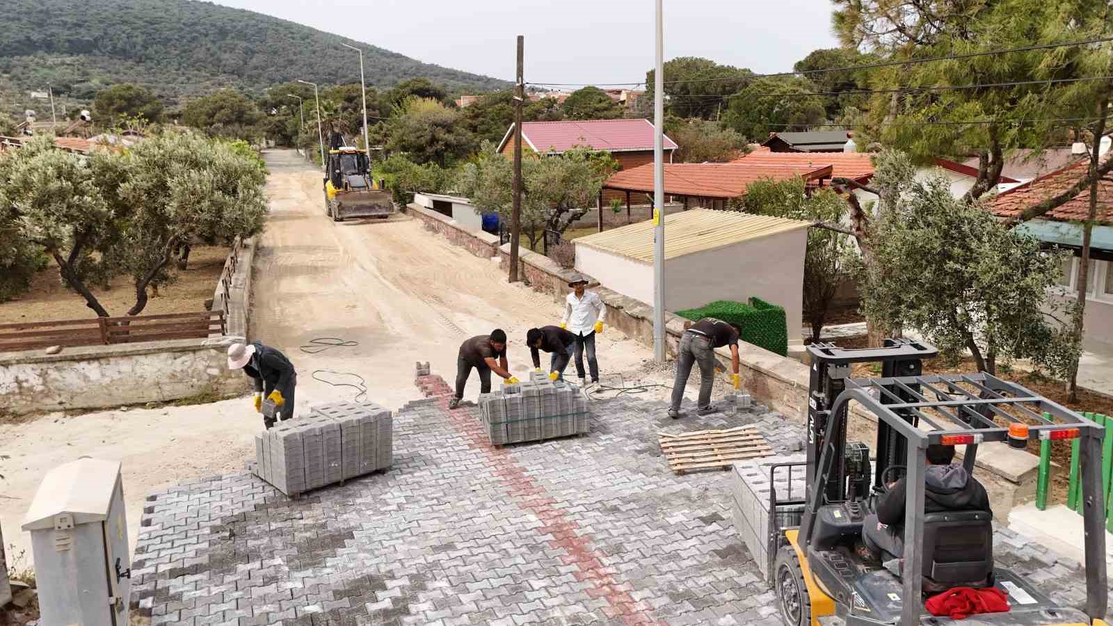 Cunda Adası&rsquo;nda yol hamlesi
