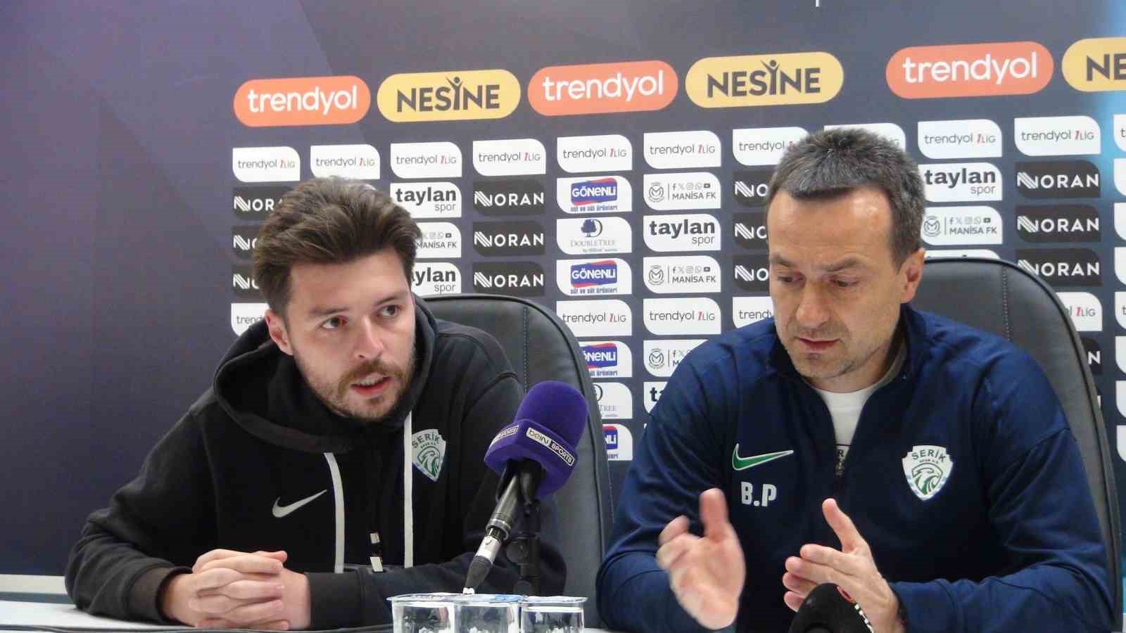 Manisa FK-Serik Spor ma&ccedil;ının ardından
