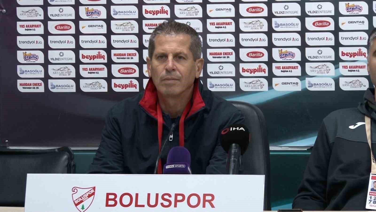 Boluspor - Adana Demirspor ma&ccedil;ının ardından
