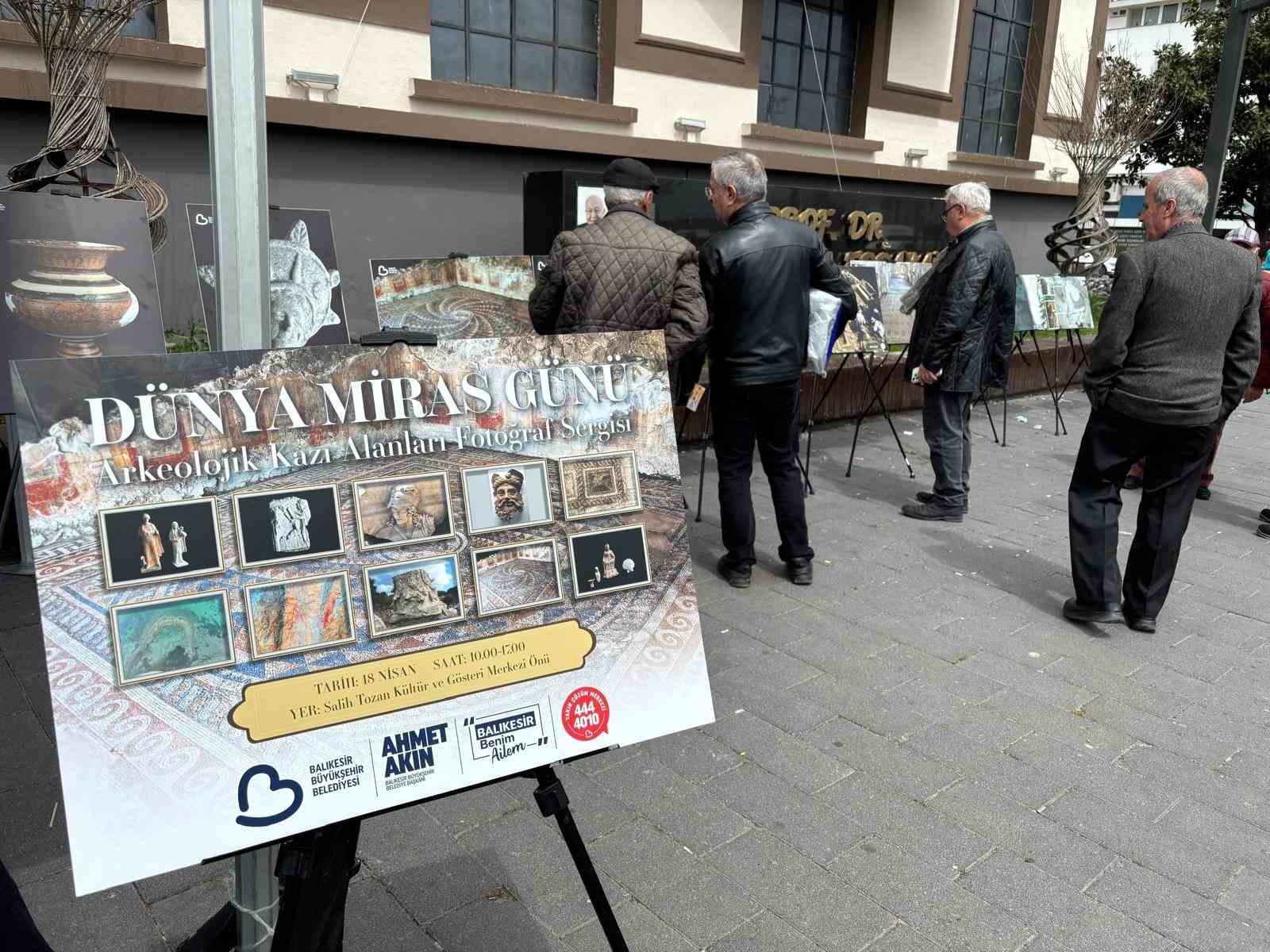 Balıkesir&rsquo;de Arkeolojik miras sergisine yoğun ilgi

