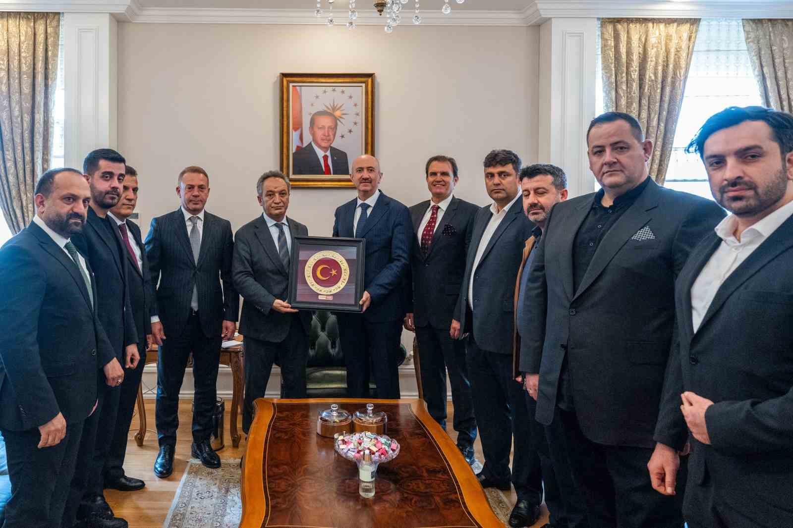 DAİMFED heyeti, Bakan Yardımcısı Cangir ile sekt&ouml;r sorunlarını g&ouml;r&uuml;şt&uuml;
