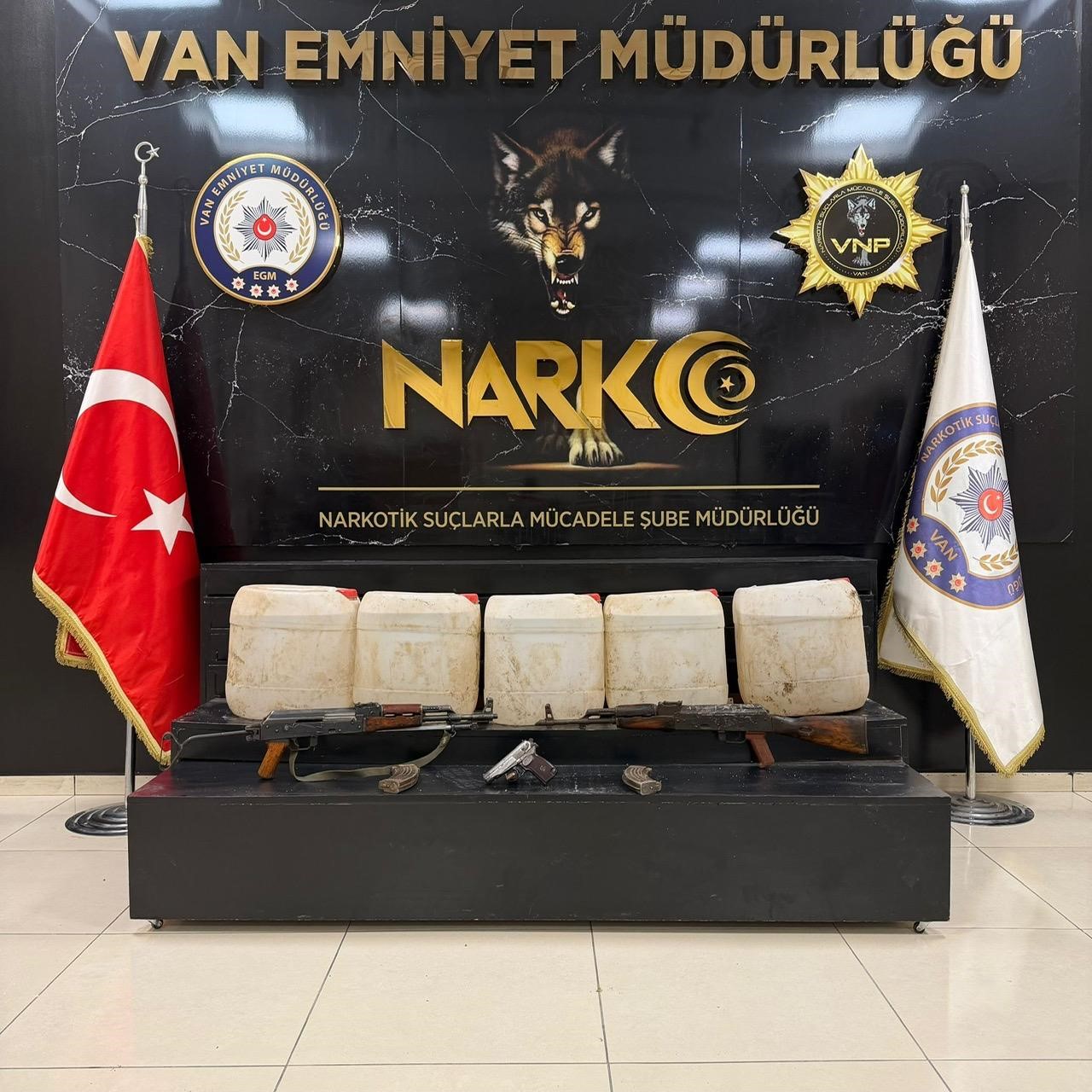 Van’da uyuşturucu operasyonu