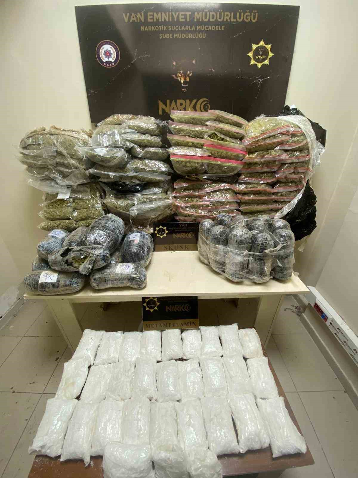 Van&rsquo;da uyuşturucu operasyonu
