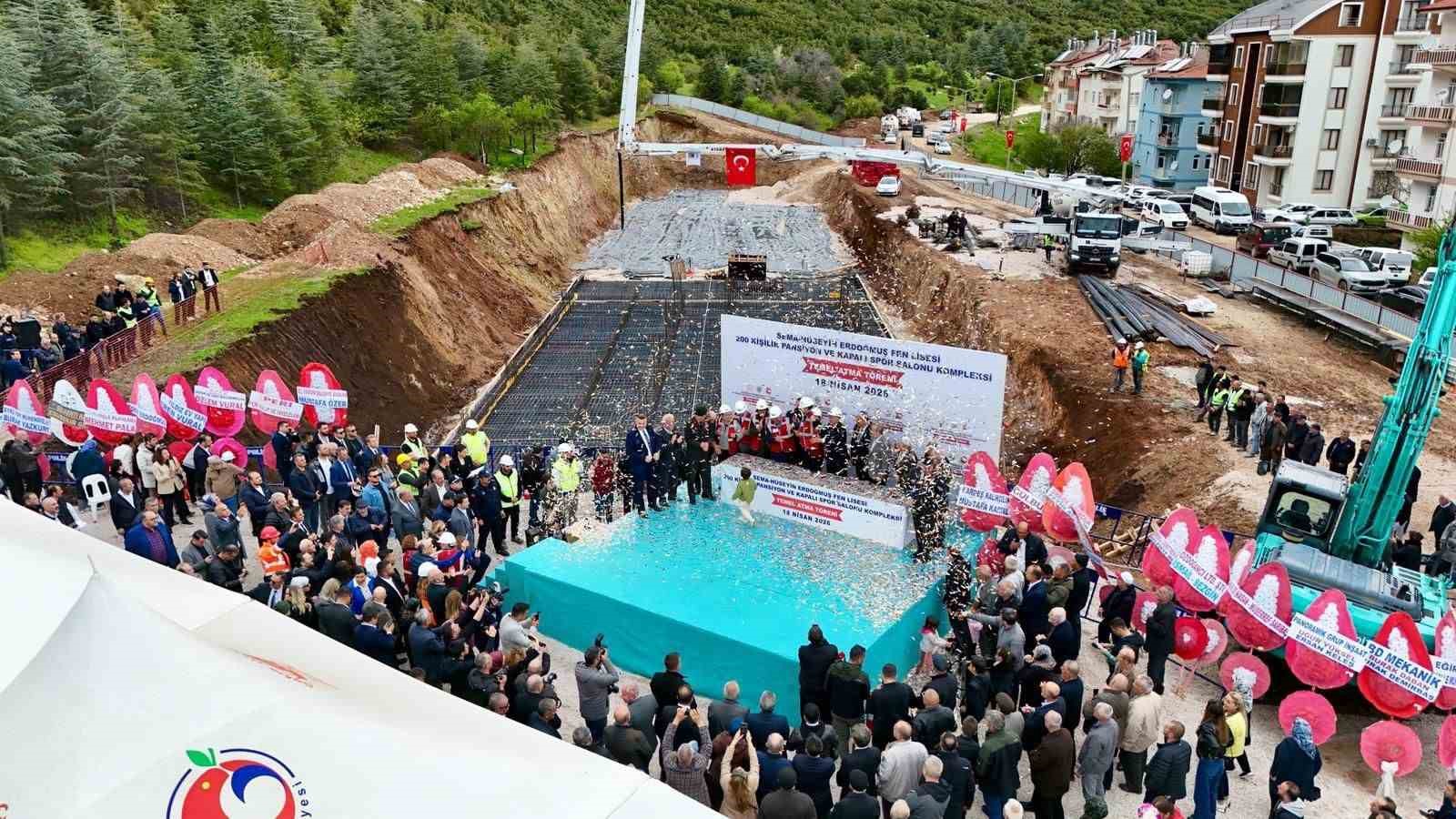 Hayırsever bir iş insanı desteğiyle Eğirdir&rsquo;e dev eğitim kompleksi
