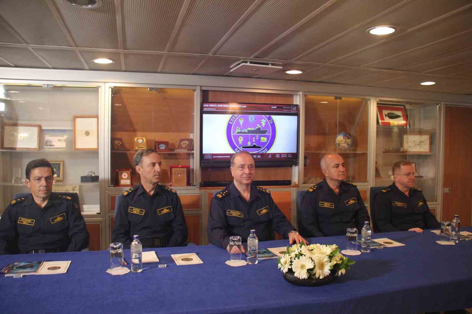 Marmaris a&ccedil;ıklarında nefes kesen tatbikat: 22 &uuml;lkeden katılım
