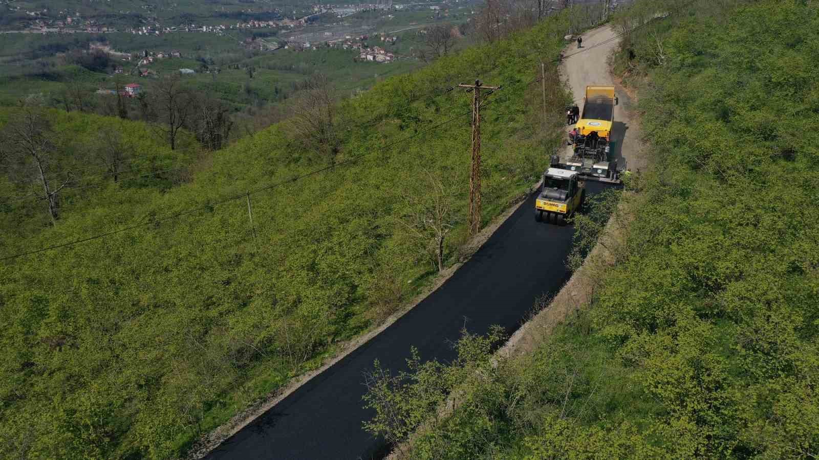 Ordu&rsquo;nun kırsalında ulaşım g&uuml;&ccedil;leniyor
