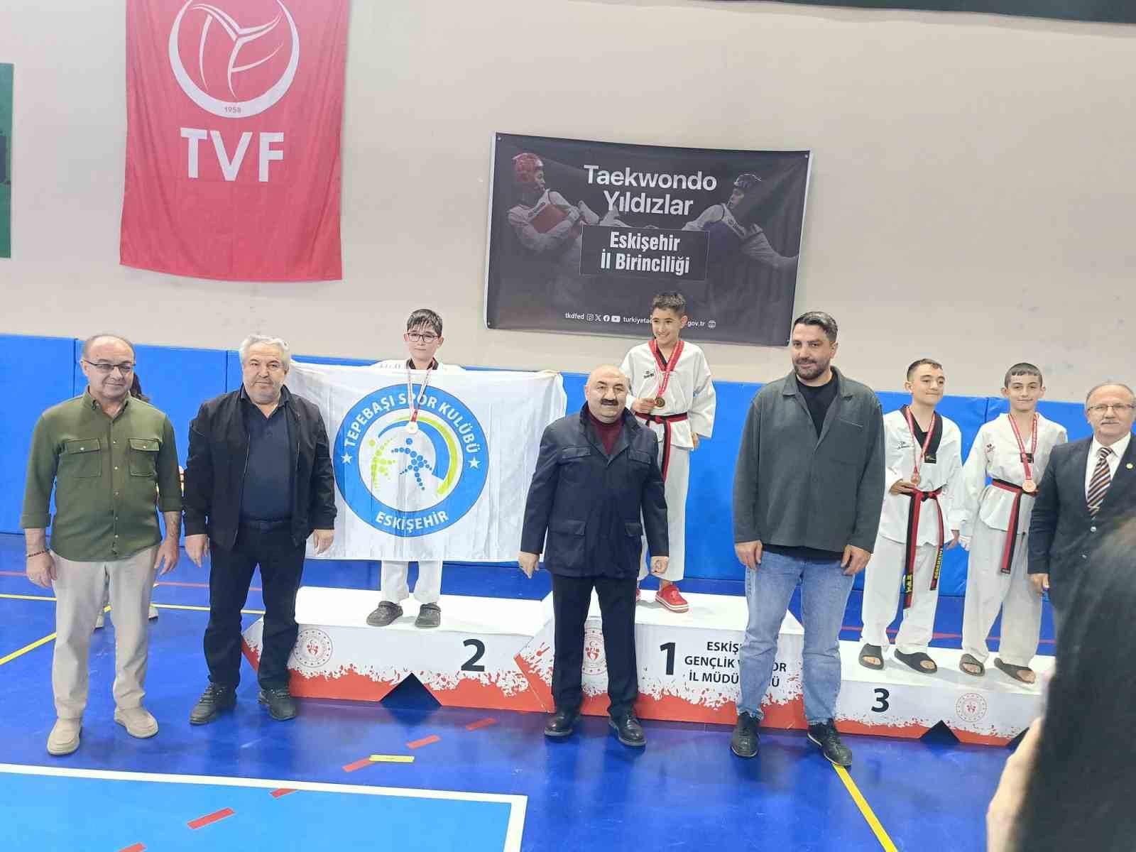 Eskişehir&rsquo;de taekwondo m&uuml;sabakaları sone erdi
