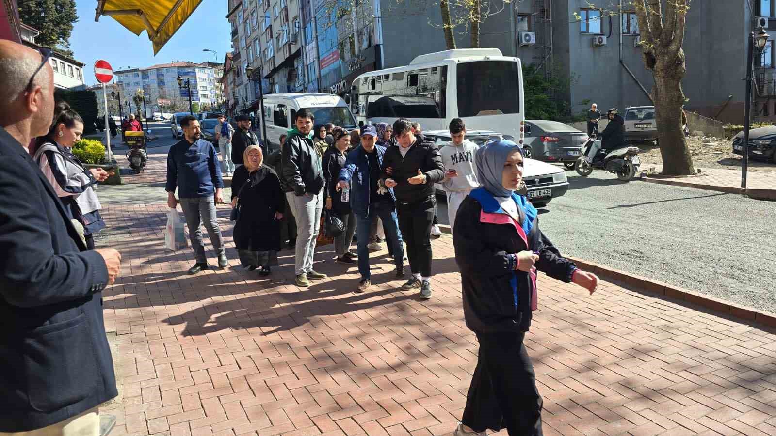 Motosikletli yayadan ka&ccedil;arken kaza yaptı
