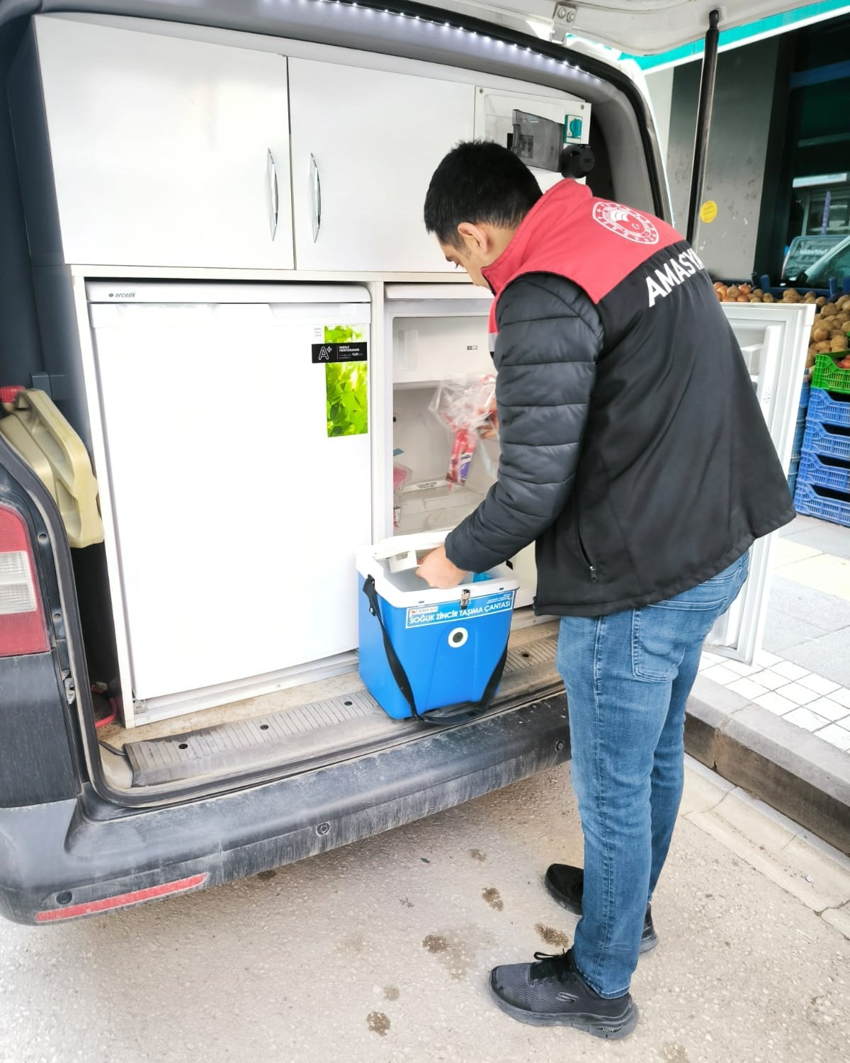 Amasya&rsquo;da s&uuml;t ve s&uuml;t &uuml;r&uuml;nlerine denetim
