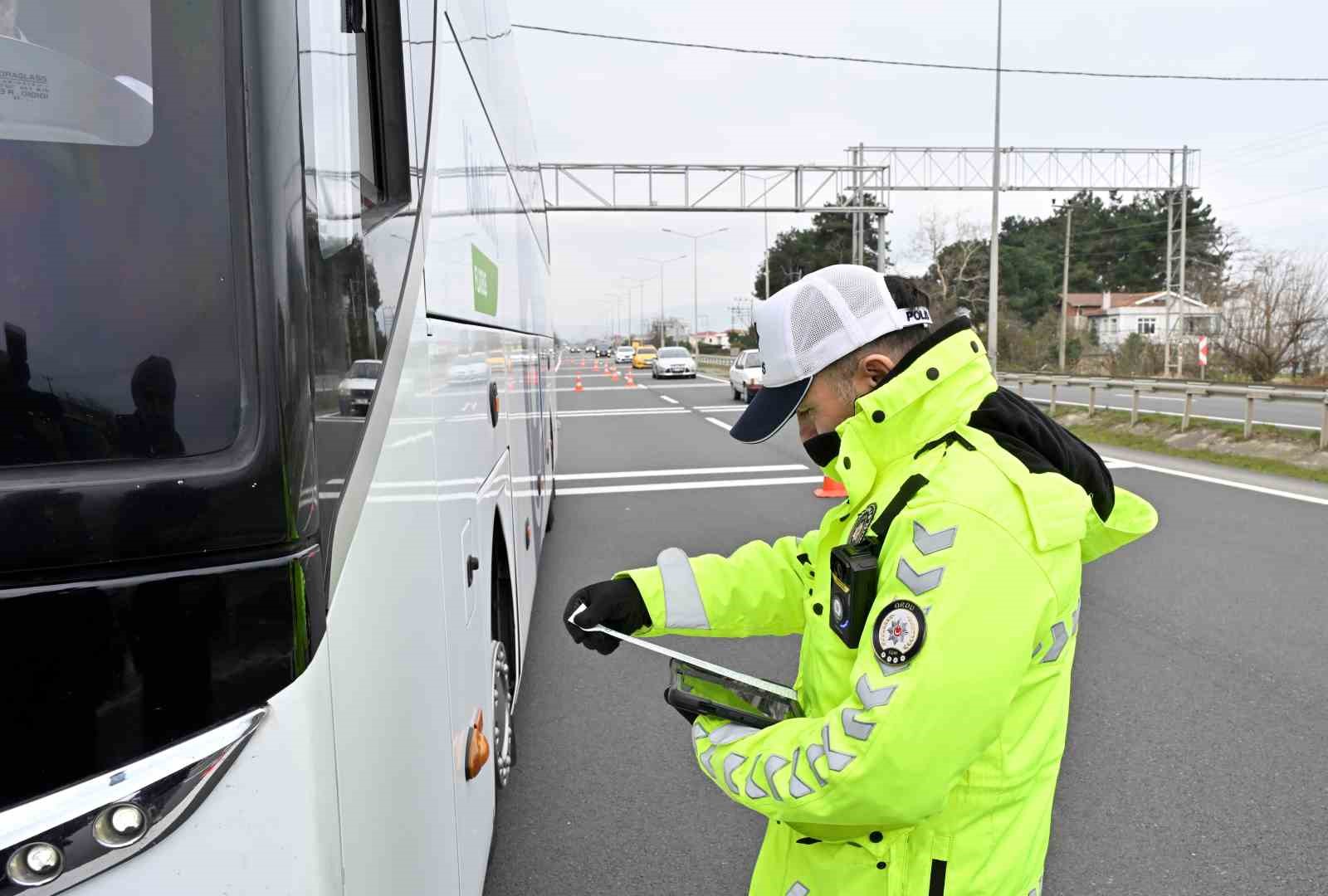 Ordu’da bir haftada 17 bine yakın araç ve sürücü denetlendi