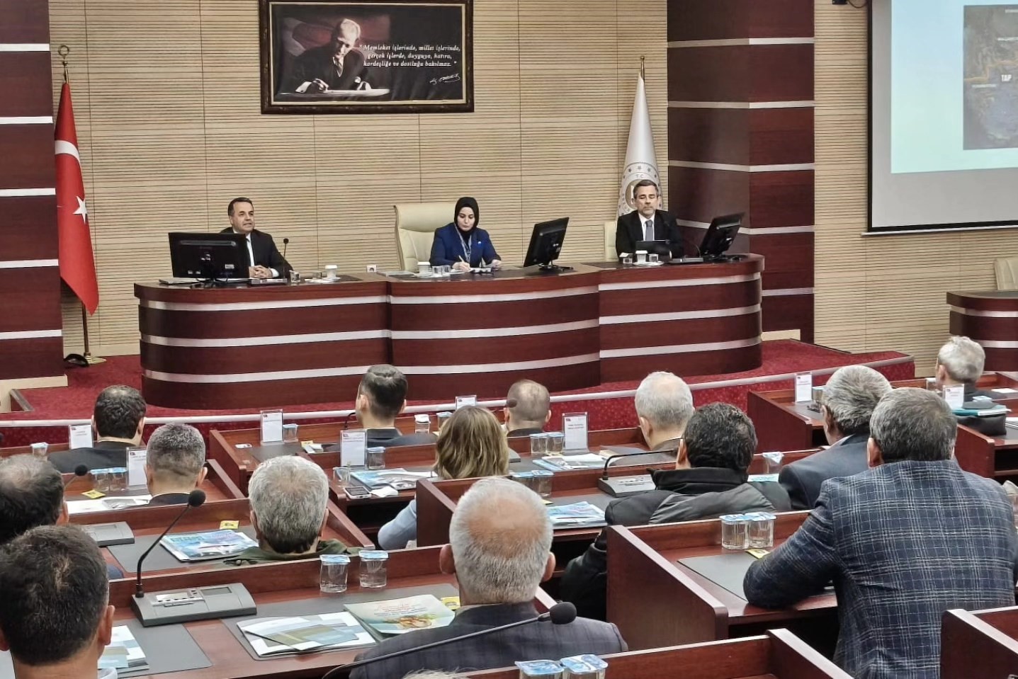 Erzurum&rsquo;da TANAP bilgilendirme toplantısı
