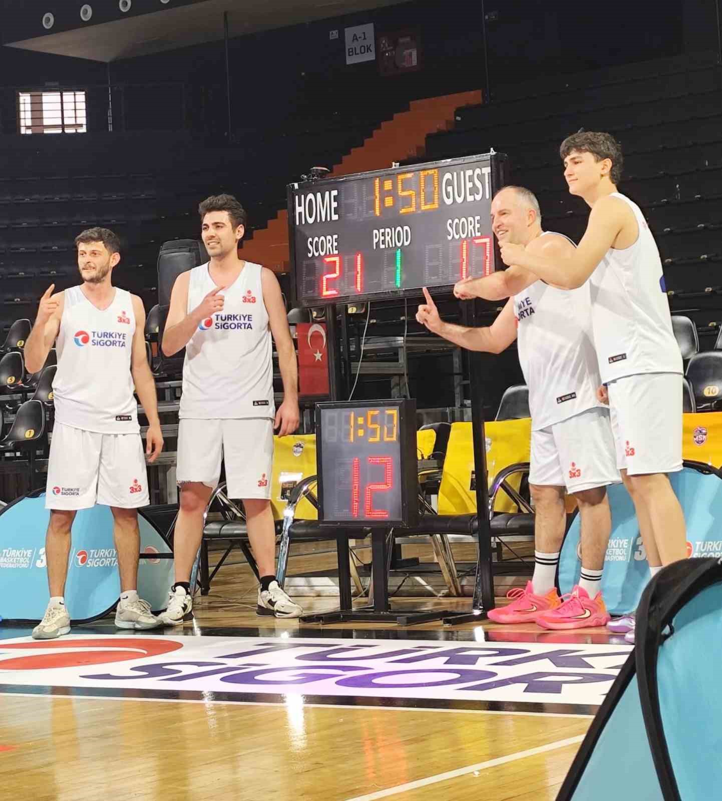 3x3 Mersin Etabı Şampiyonu Anadolu Koleji Hasketbol SK oldu
