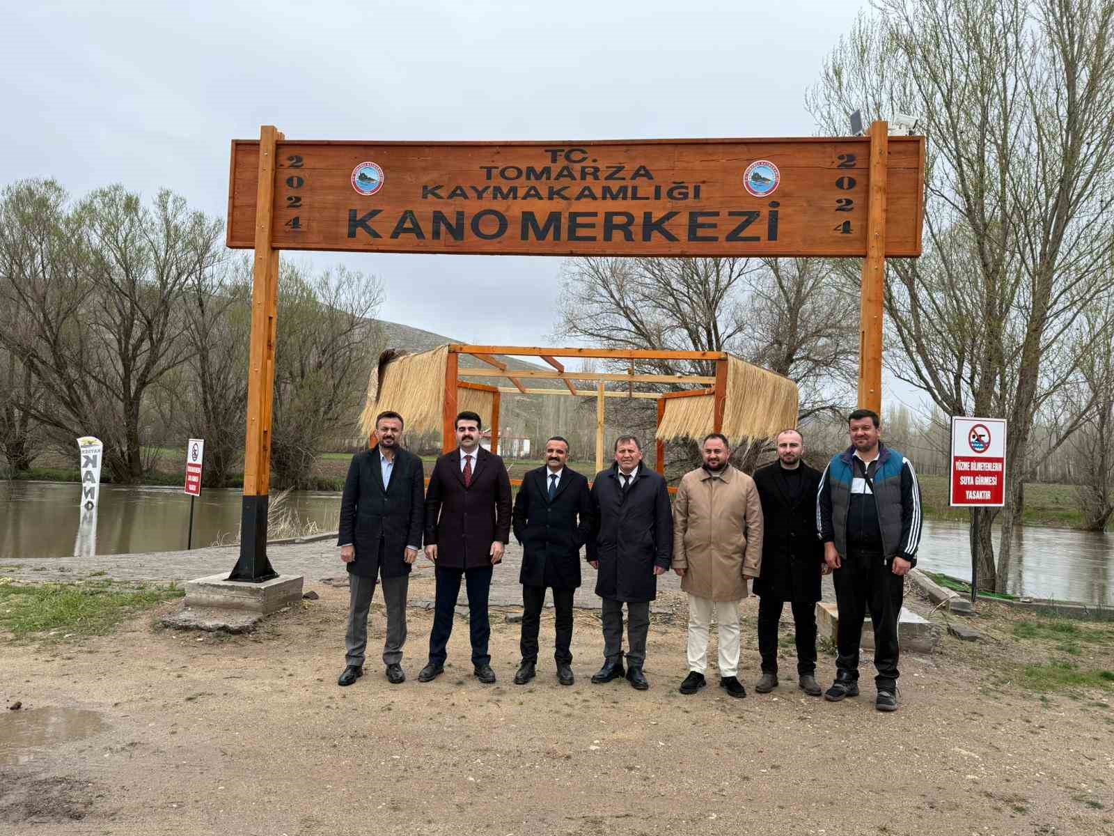 Vali Yardımcısı Tekeş&rsquo;ten kano parkurunda &ouml;nemli inceleme
