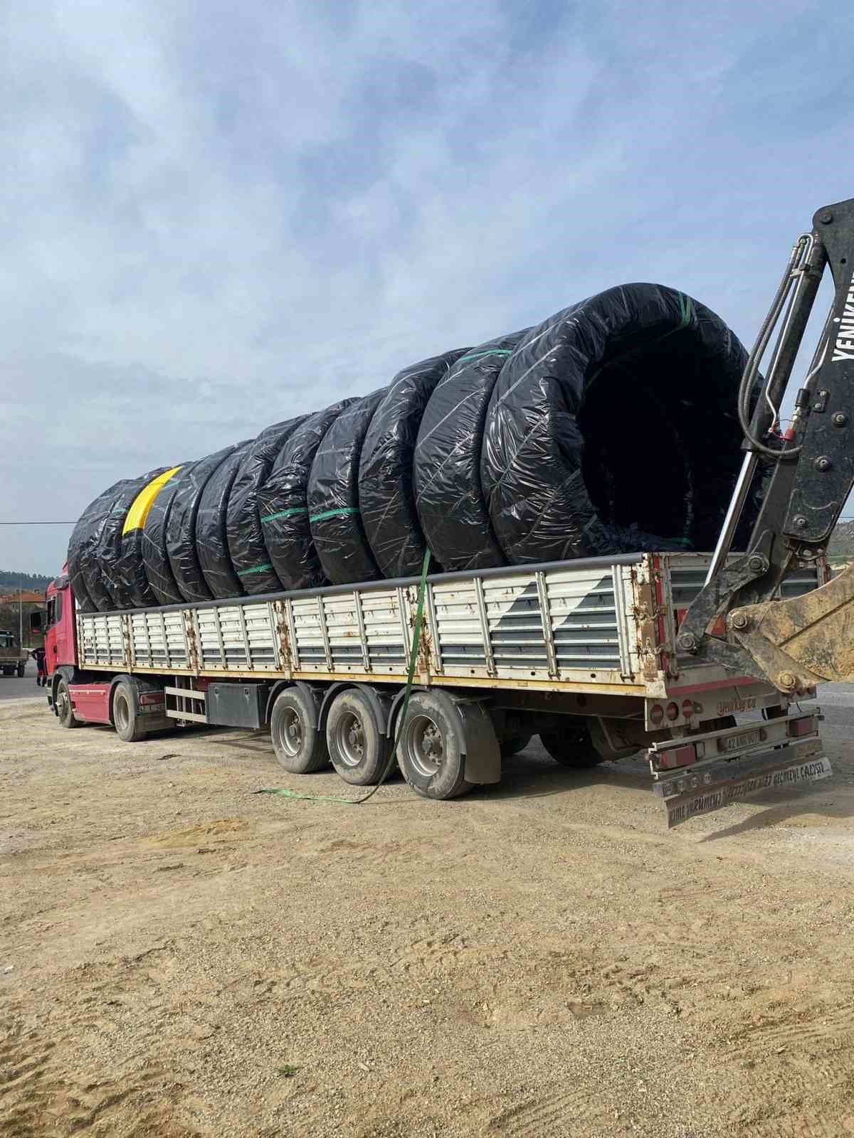 Gediz Yenikent&rsquo;te doğalgaz projesi başladı
