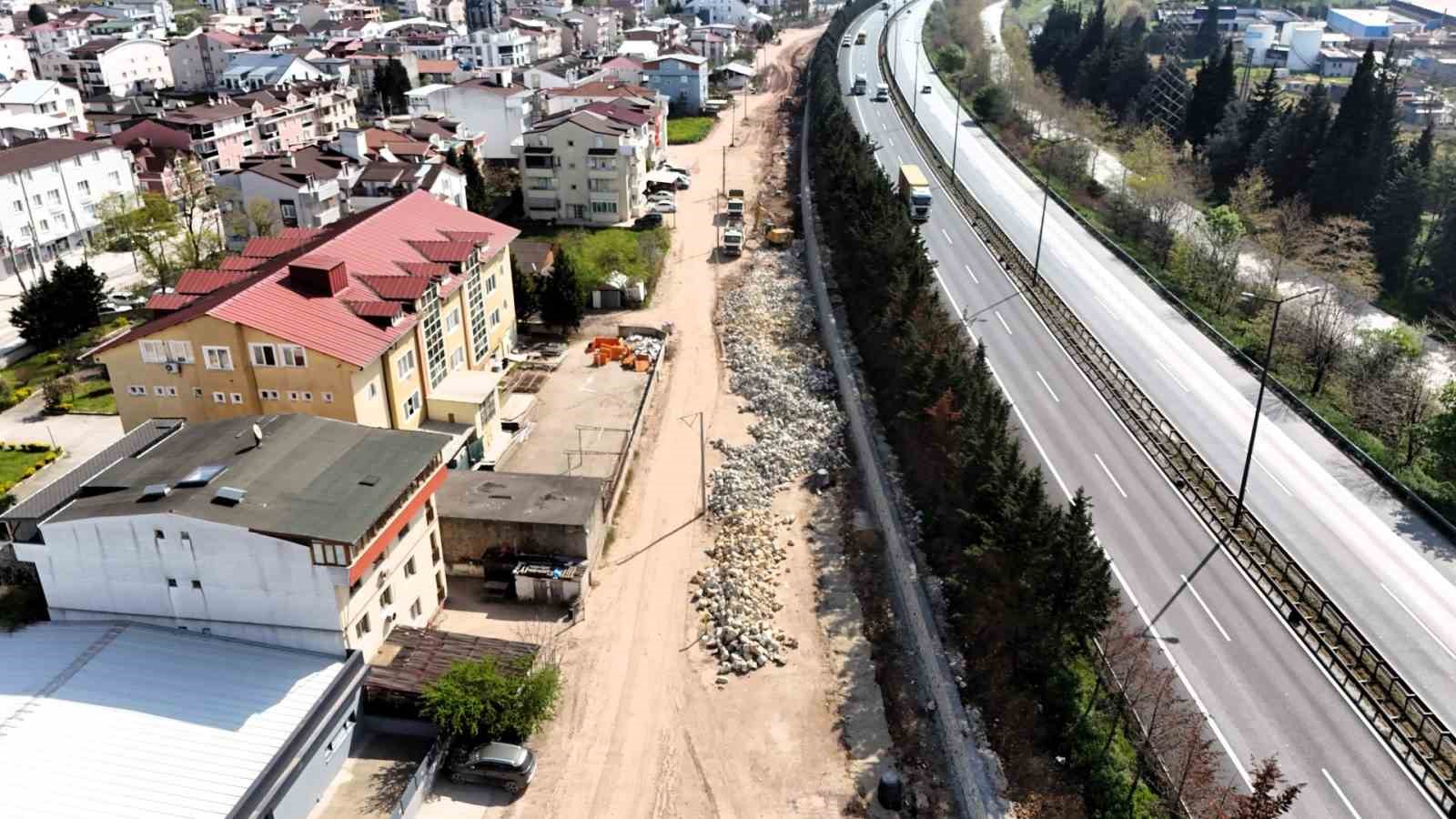 Alikahya TEM Bağlantı Yolu Projesi&rsquo;nde &ccedil;alışmalar s&uuml;r&uuml;yor
