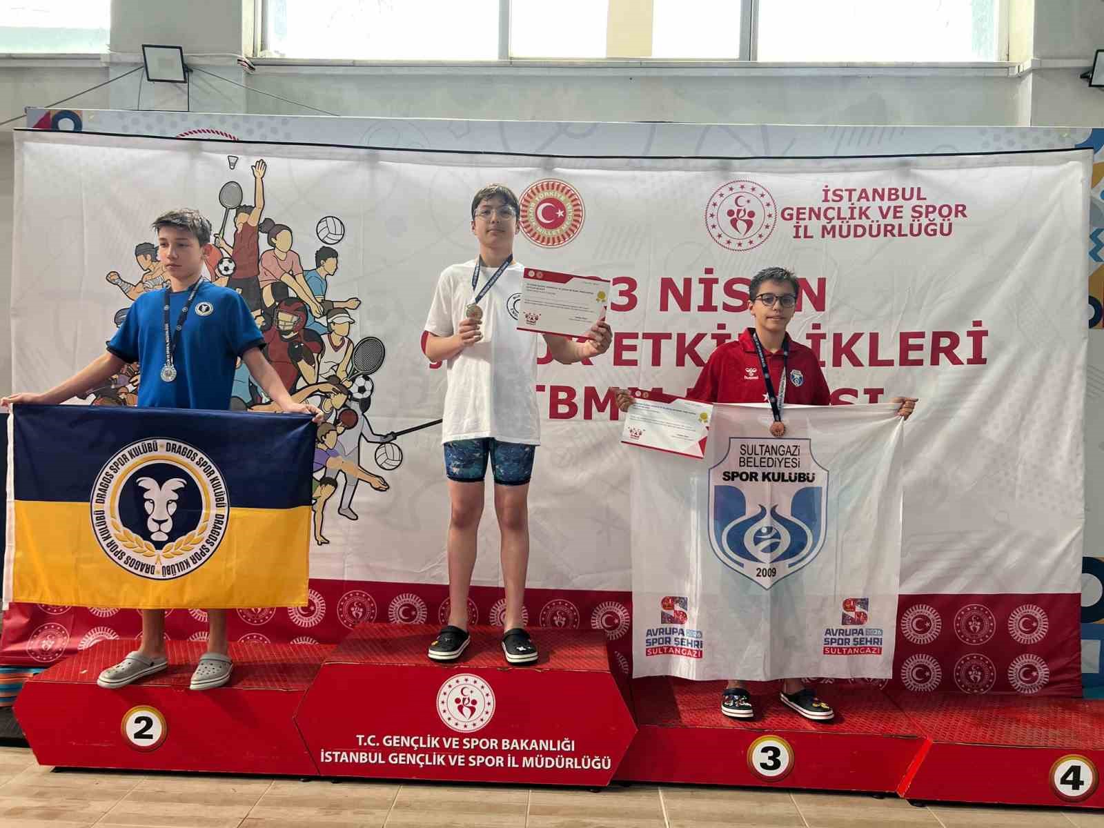 Sultangazi Belediyesi Spor Kul&uuml;b&uuml;, 5 madalya ile tarihinde bir ilki yaşadı
