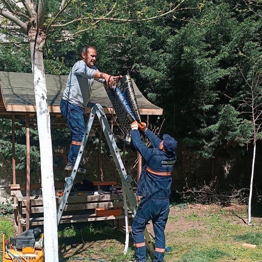 Pursaklar Belediyesi’nden parklarda bakım seferberliği
