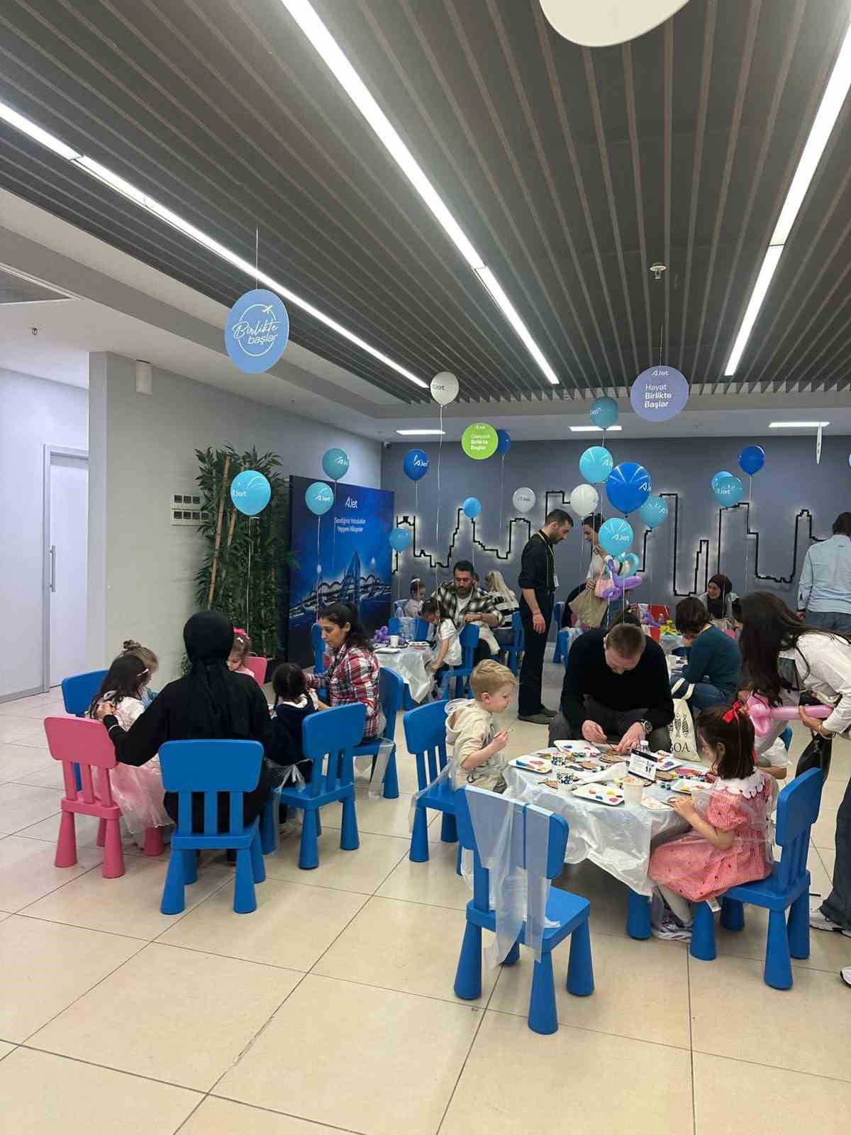 AJet&rsquo;te 23 Nisan etkinlikleri
