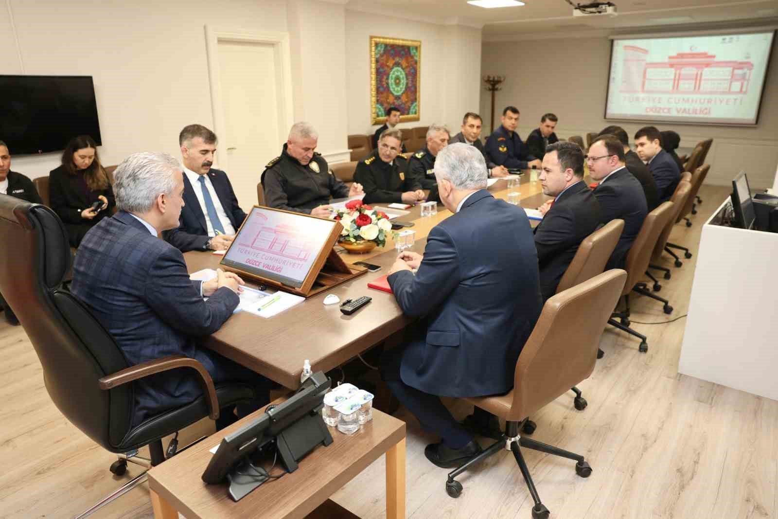 Genişletilmiş asayiş toplantısı gerçekleştirildi