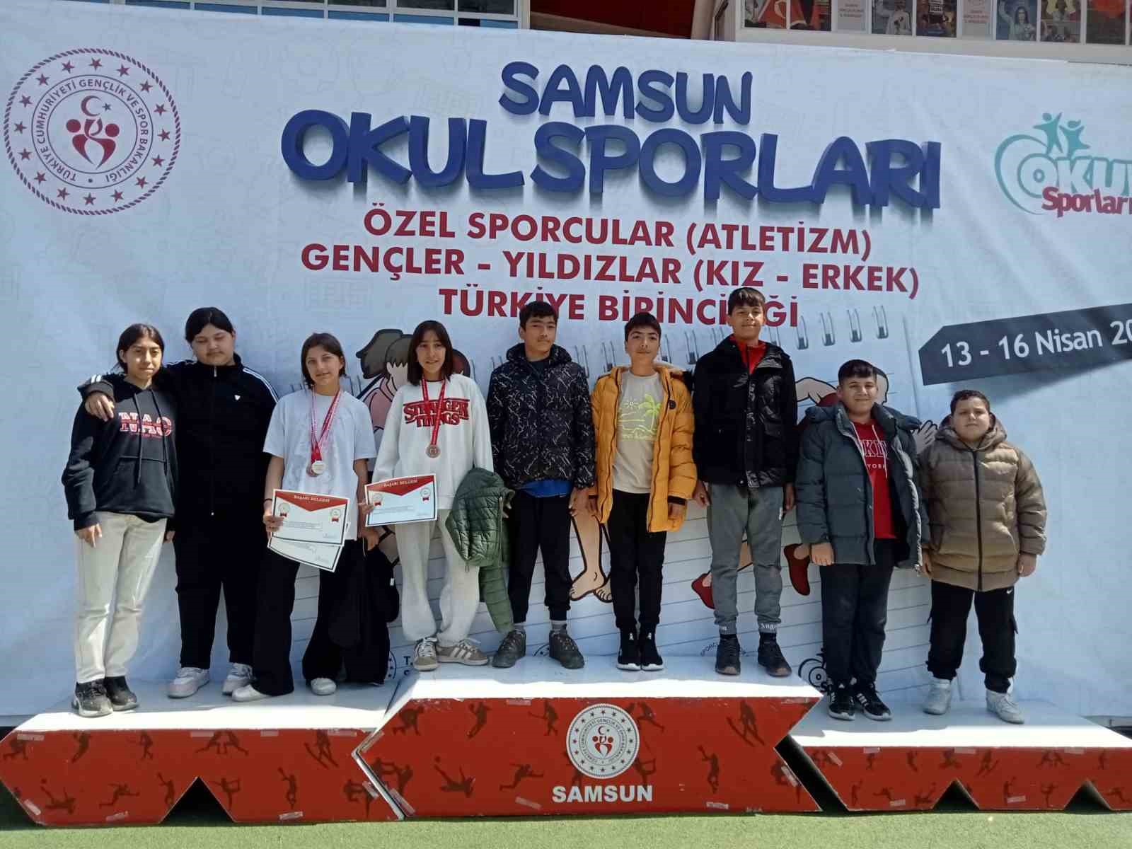 Aydınlı özel sporcu Türkiye şampiyonu oldu