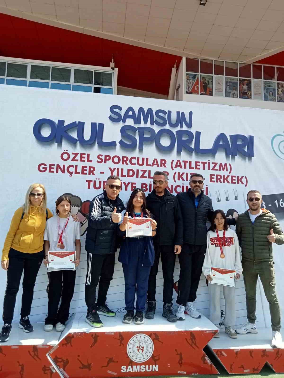 Aydınlı &ouml;zel sporcu T&uuml;rkiye şampiyonu oldu
