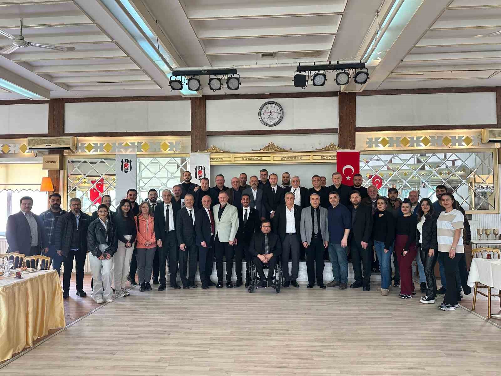 Karab&uuml;k Beşiktaşlılar Derneği basın mensupları ile bir araya geldi

