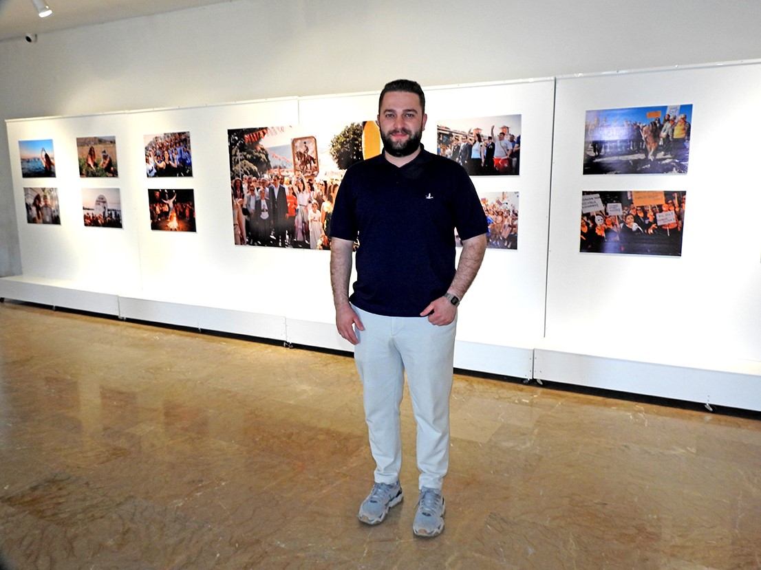 Uluslararası Ala&ccedil;atı Ot Festivali&rsquo;nde "K&uuml;p" fotoğraf sergisi kapılarını a&ccedil;tı
