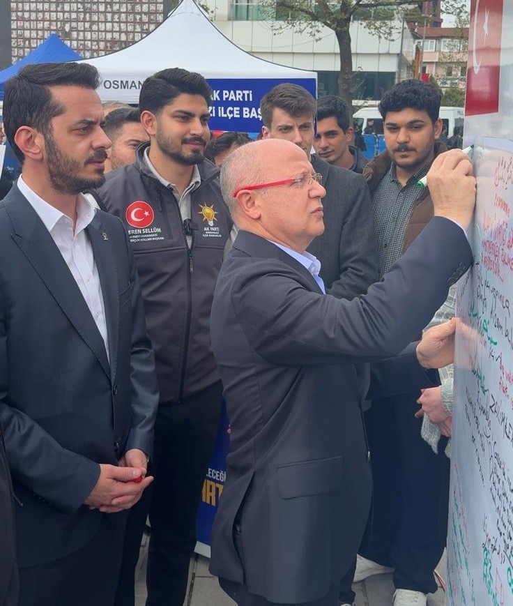 Bursalılar, Filistin i&ccedil;in tarihe not d&uuml;şt&uuml;
