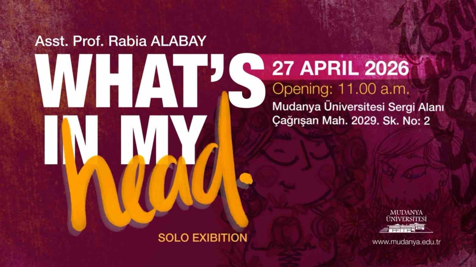 Mudanya Üniversitesi Dr. Öğr. Üyesi Alabay’ın 2. kişisel sergisi sanatseverle buluşuyor