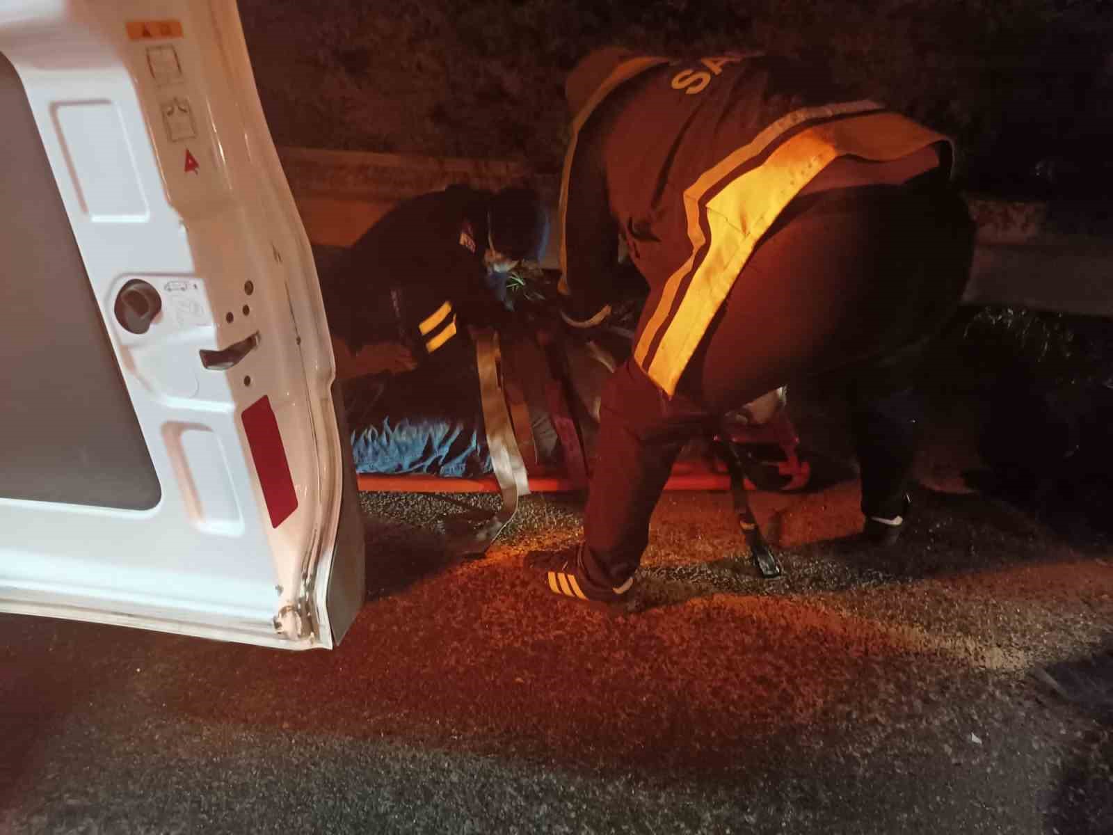 Otomobilin çarptığı yaya ağır yaralandı