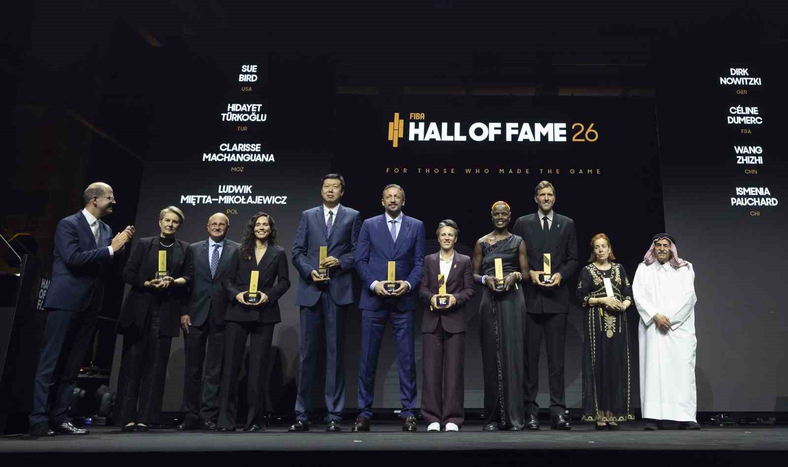 TBF Başkanı Hidayet T&uuml;rkoğlu, FIBA Hall of Fame 2026 &ouml;d&uuml;l&uuml;n&uuml; aldı
