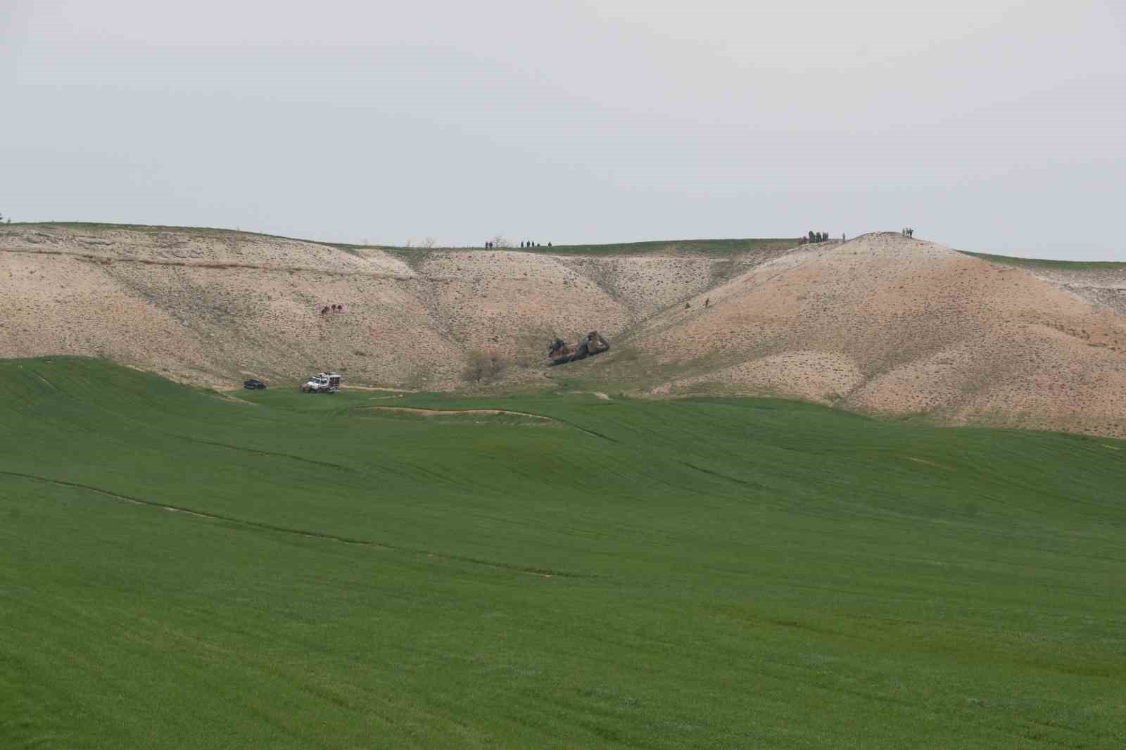 Ankara&rsquo;da kaza kırıma uğrayan helikopterle ilgili incelemeler devam ediyor
