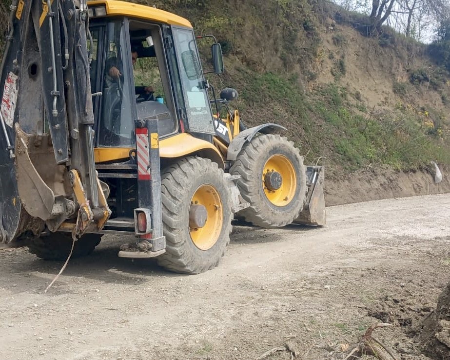 Yığılca&rsquo;da asfalt &ouml;ncesi &ccedil;alışmalar hızlandırıldı
