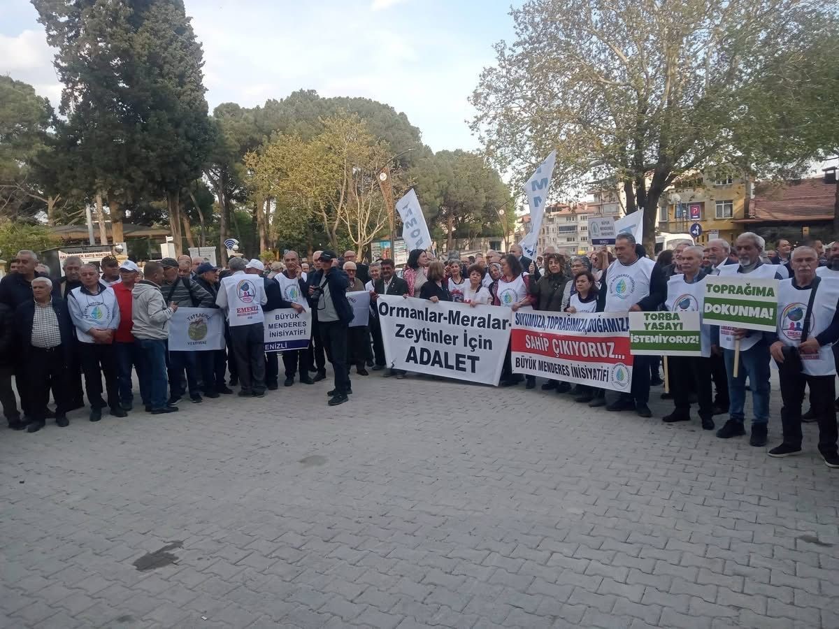 Buldan’da maden arama çalışmalarına protesto